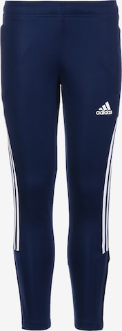 Regular Pantalon de sport 'Tiro 21' ADIDAS PERFORMANCE en bleu : devant