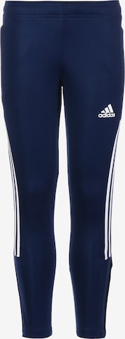 Pantaloni sportivi 'Tiro 21' di ADIDAS PERFORMANCE in blu: frontale