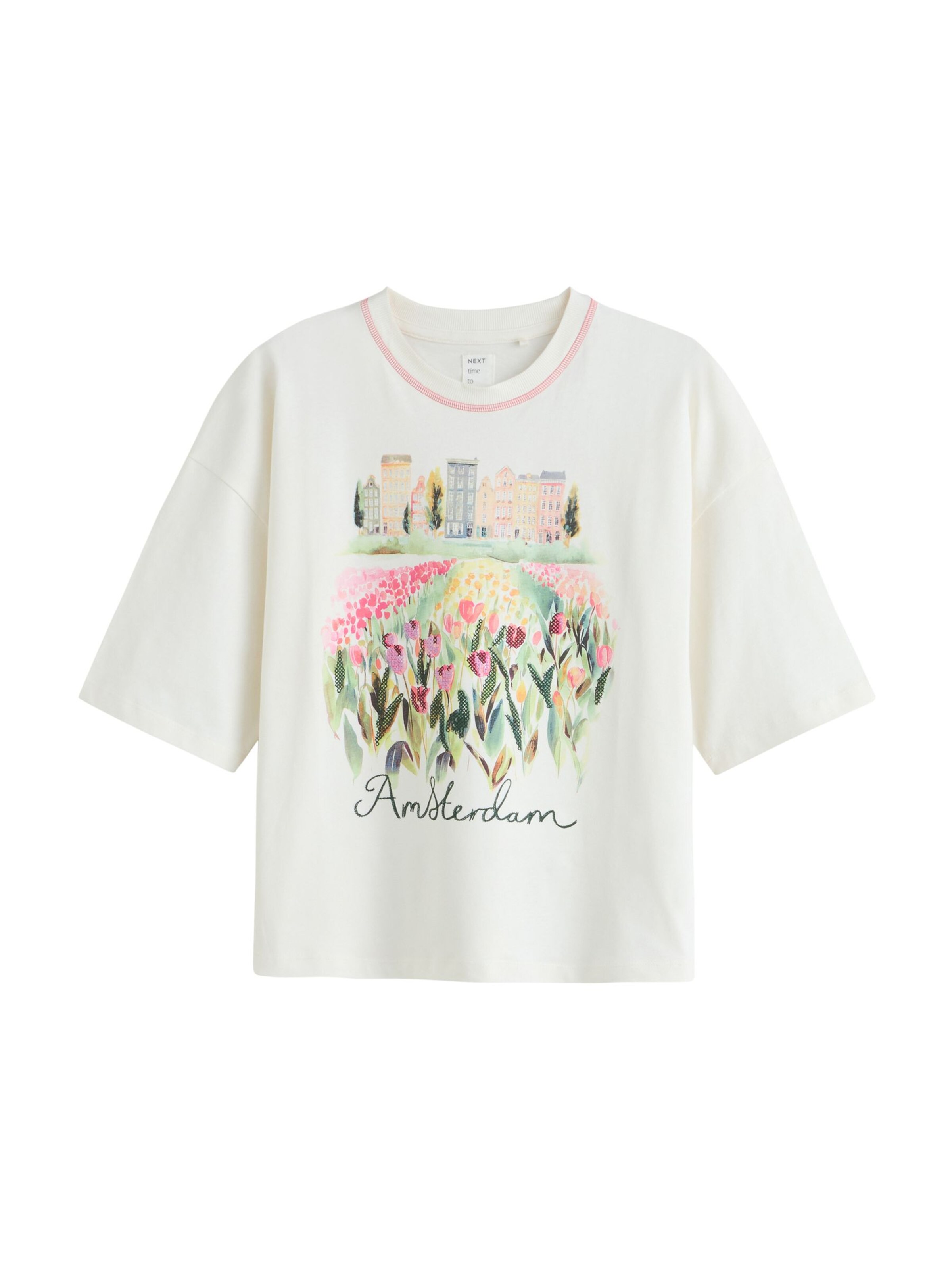 Next Korte pyjama in Roze