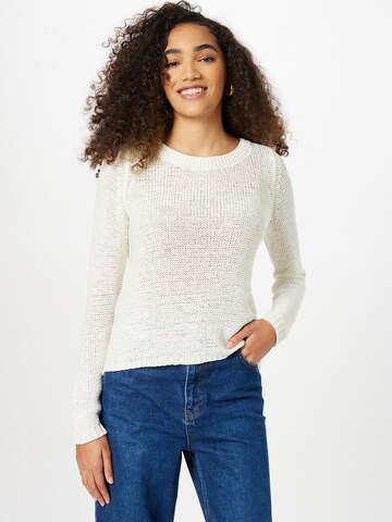 VERO MODA Pullover 'CHARITY' in Weiß: Vorderseite