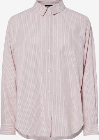 PIECES Bluse 'FEMME' in Pink: Vorderseite