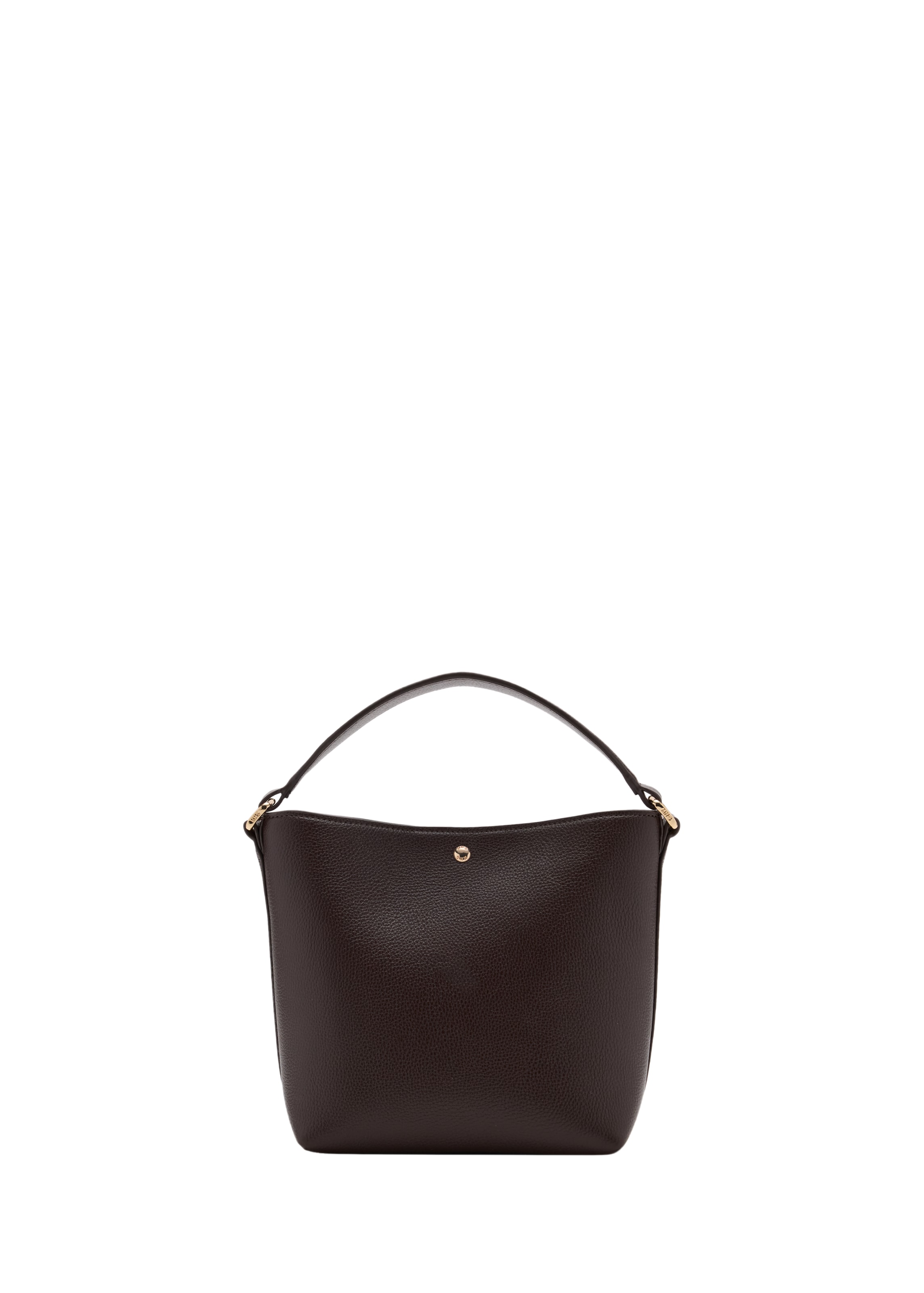MANGO Handtas 'ENRIC' in One Size in de kleur Donkerbruin, Productweergave