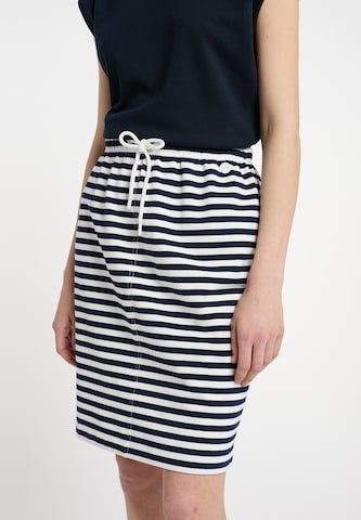 DreiMaster Maritim Rok in Blauw