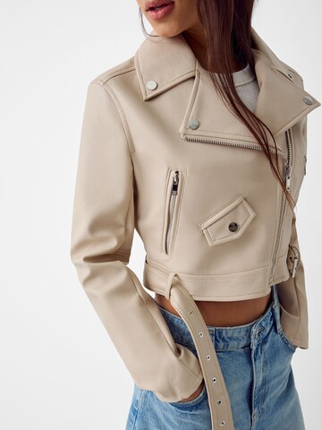 Veste mi-saison Bershka en beige