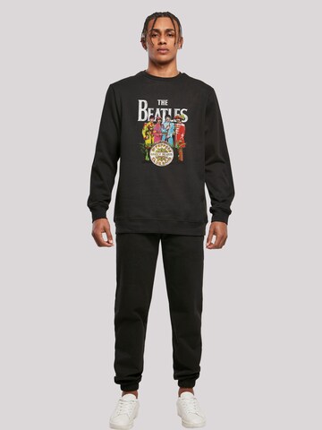 F4NT4STIC Sweatshirt 'The Beatles' in Black