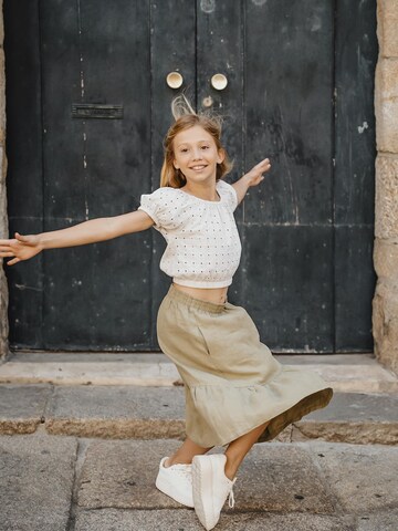 T-Shirt 'Top Darling Sea Salt' Peter Jo en beige