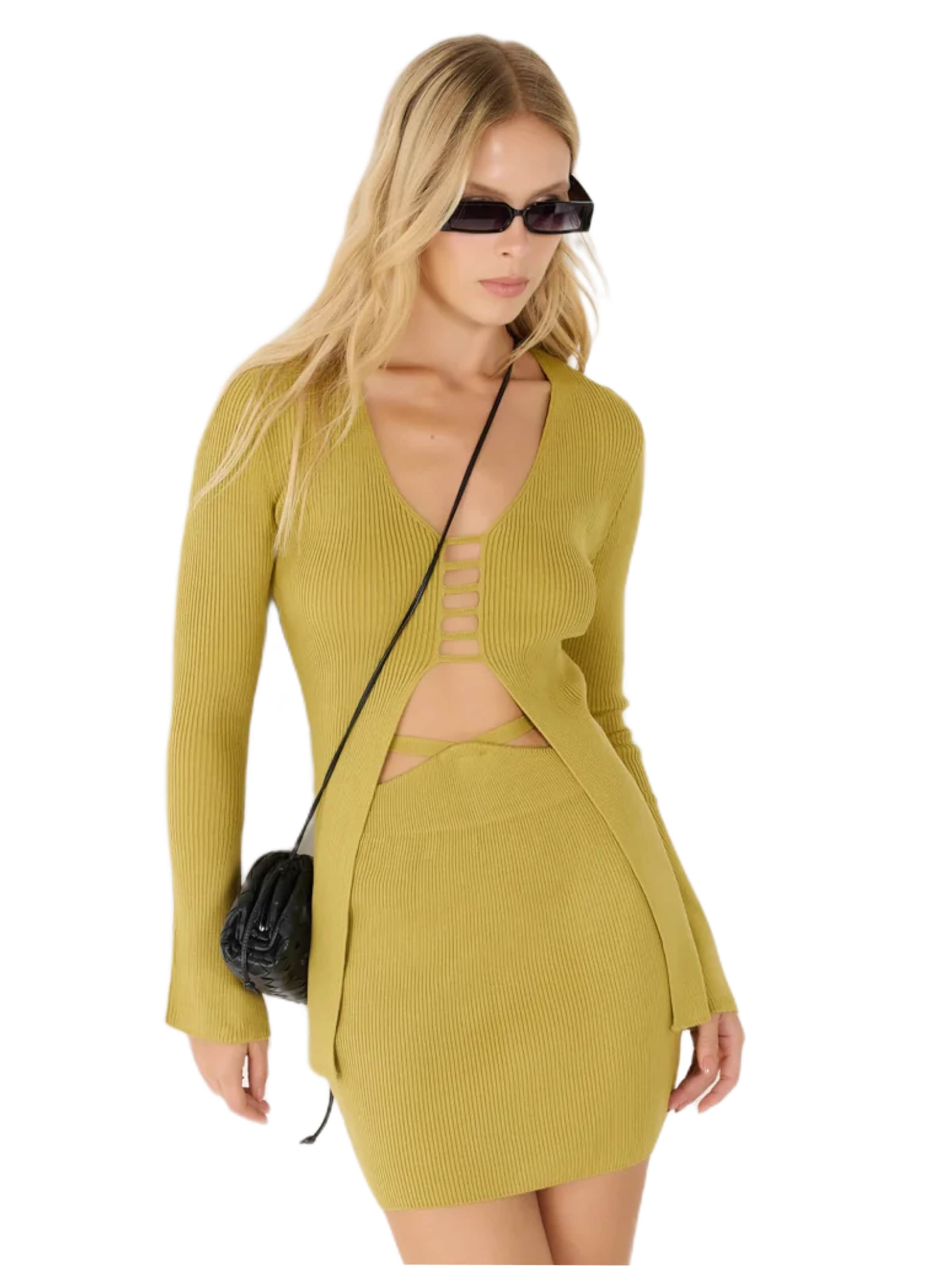 Pull-over No Matter What en jaune