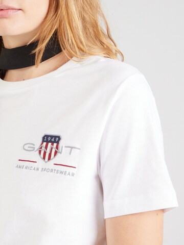 GANT T-Shirt in Weiß