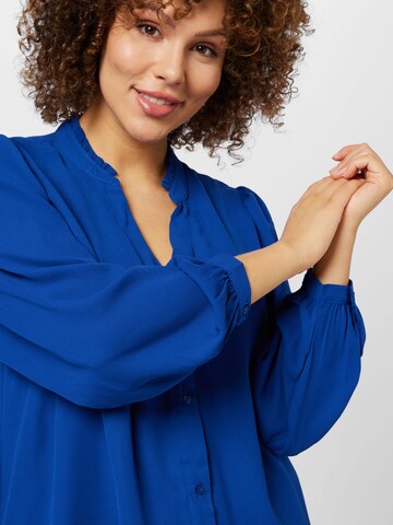 Vero Moda Curve Blouse 'KEEN MACY' in Blue