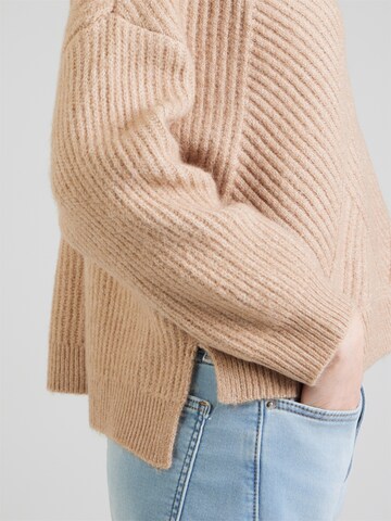 ABOUT YOU Pullover 'Maxi' in Braun