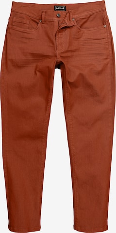 Men Plus Jeans in Braun: Vorderseite