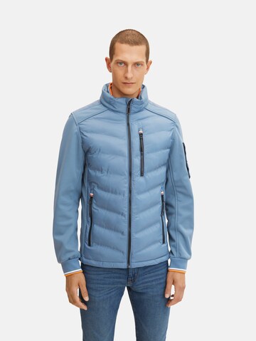 TOM TAILOR Between-Season Jacket in Blue: front