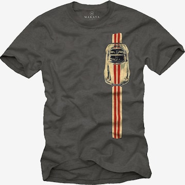 MAKAYA Shirt in Grau: Vorderseite