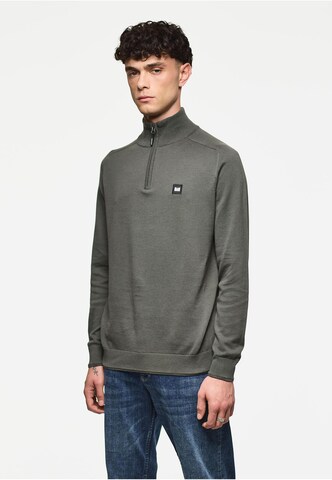 Weekend Offender Trui 'Pierre' in Groen: voorkant