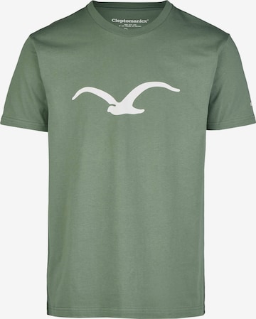 Cleptomanicx Shirt 'Mowe' in Green: front