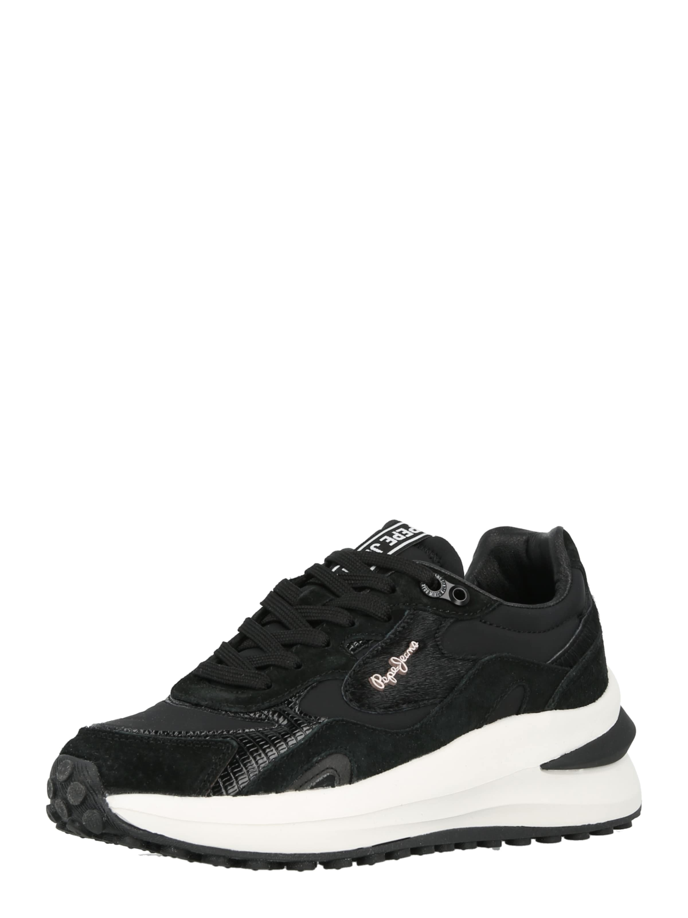 Pepe Jeans Rövid szárú sportcipők 'WINSLOW FIERCE W' - fekete: elől