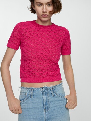 MANGO Pullover 'SITO' i pink