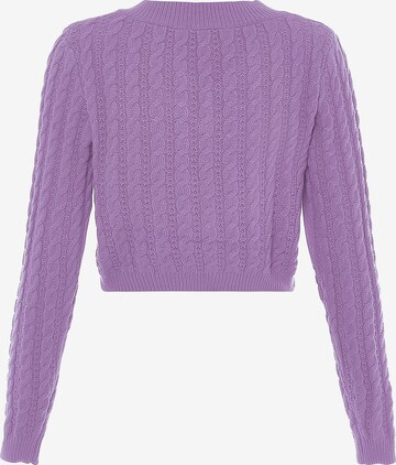 MYMO Пуловер в лилав