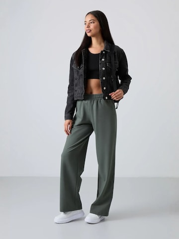 Tommy Life Wide leg Workout Pants in Green