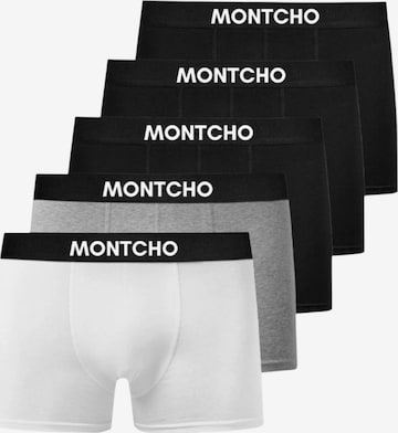 Montcho Boxershorts 'Essence' in Rot: Vorderseite