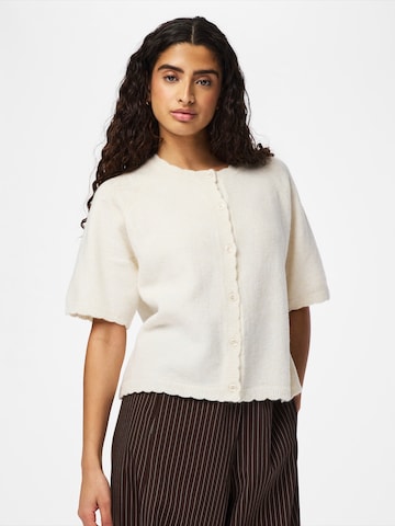 PIECES Kardigán 'PCRATH' - bézs: elől