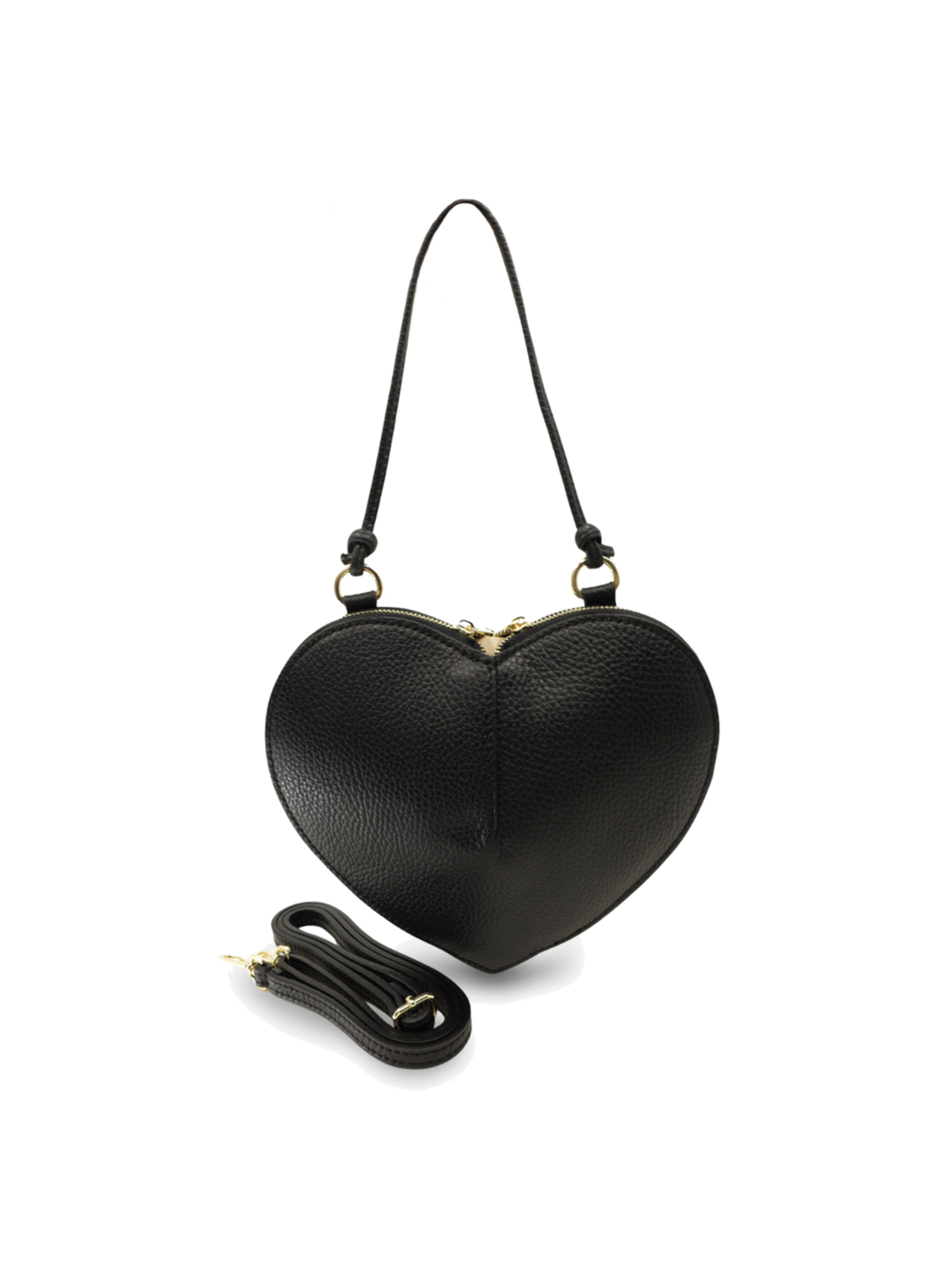 BESSO Handbag 'Cuoricino' in Black: front
