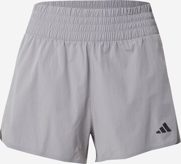 Regular Pantalon de sport 'Pacer Stretch Lux' ADIDAS PERFORMANCE en gris : devant