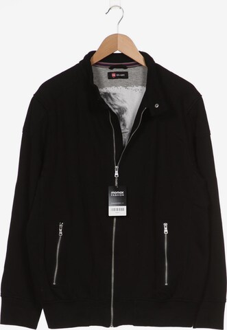 CG CLUB OF GENTS Sweatshirt & Zip-Up Hoodie in XL in Black: front