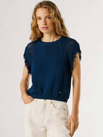 Pepe Jeans Pullover 'Kadali' in Blau: Vorderseite