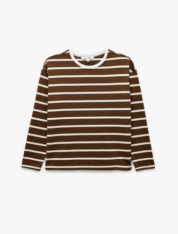 Koton T-Shirt in Braun