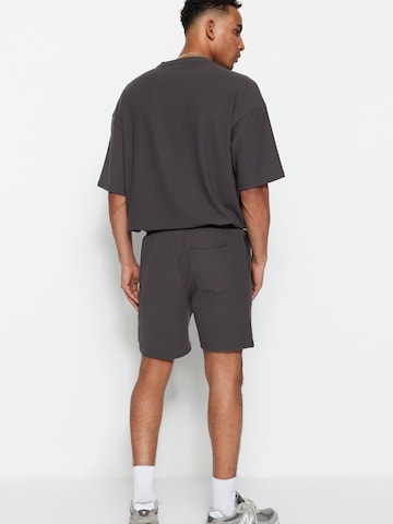 Trendyol - regular Pantalón en gris