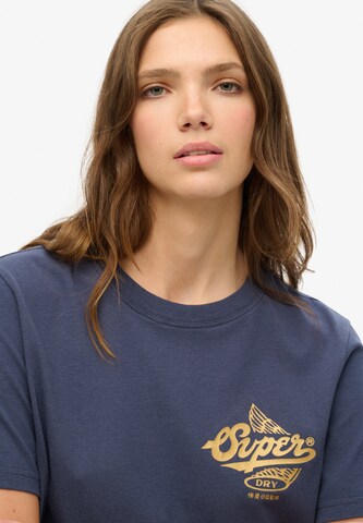 Superdry Shirt in Blauw