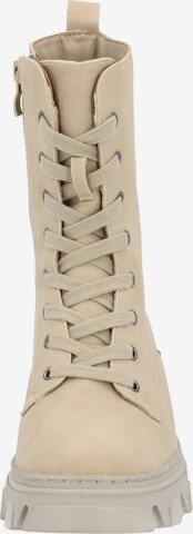 Palado Lace-Up Boots 'Lefkada 2' in Beige