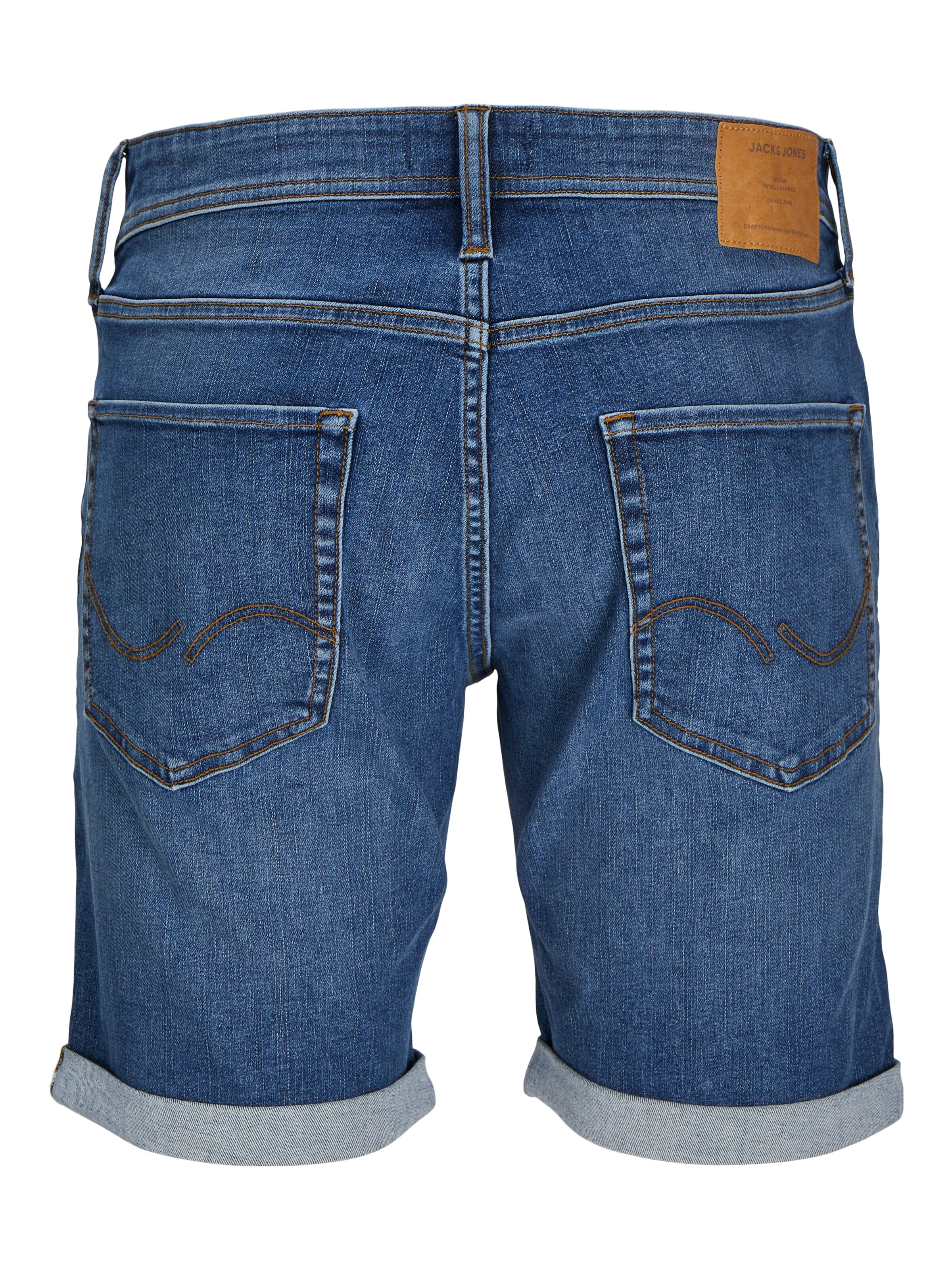 JACK & JONES Regularen Kavbojke 'JJIRick JJOriginal' | modra barva