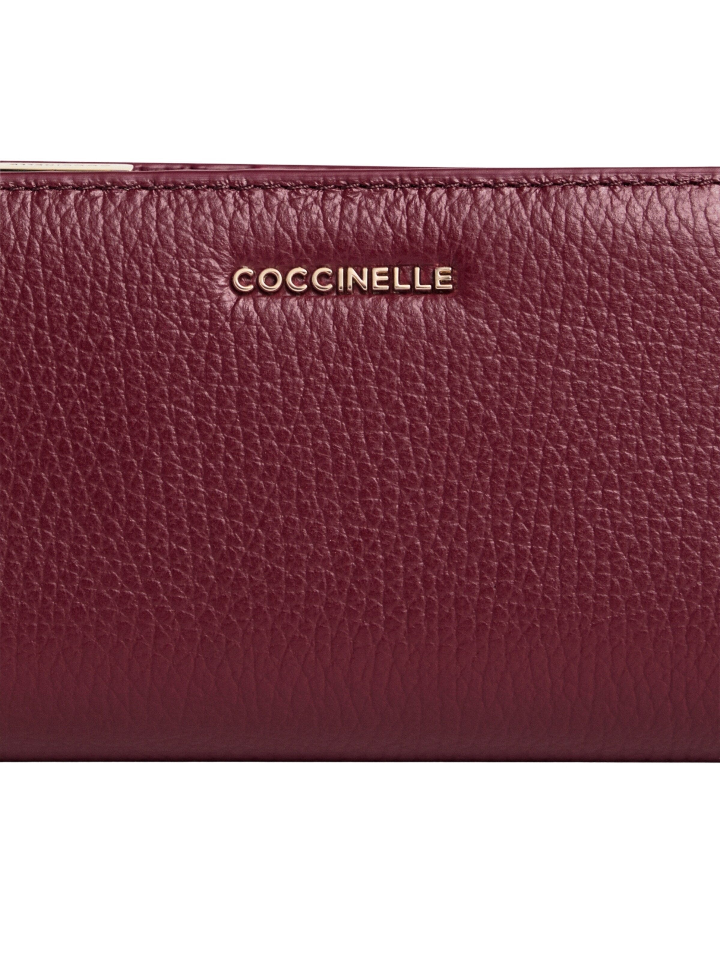 Coccinelle Portemonnaie 'COCCINELLE METALLIC 7'‌‌‌‌‌‌‌‌‌ in Rot
