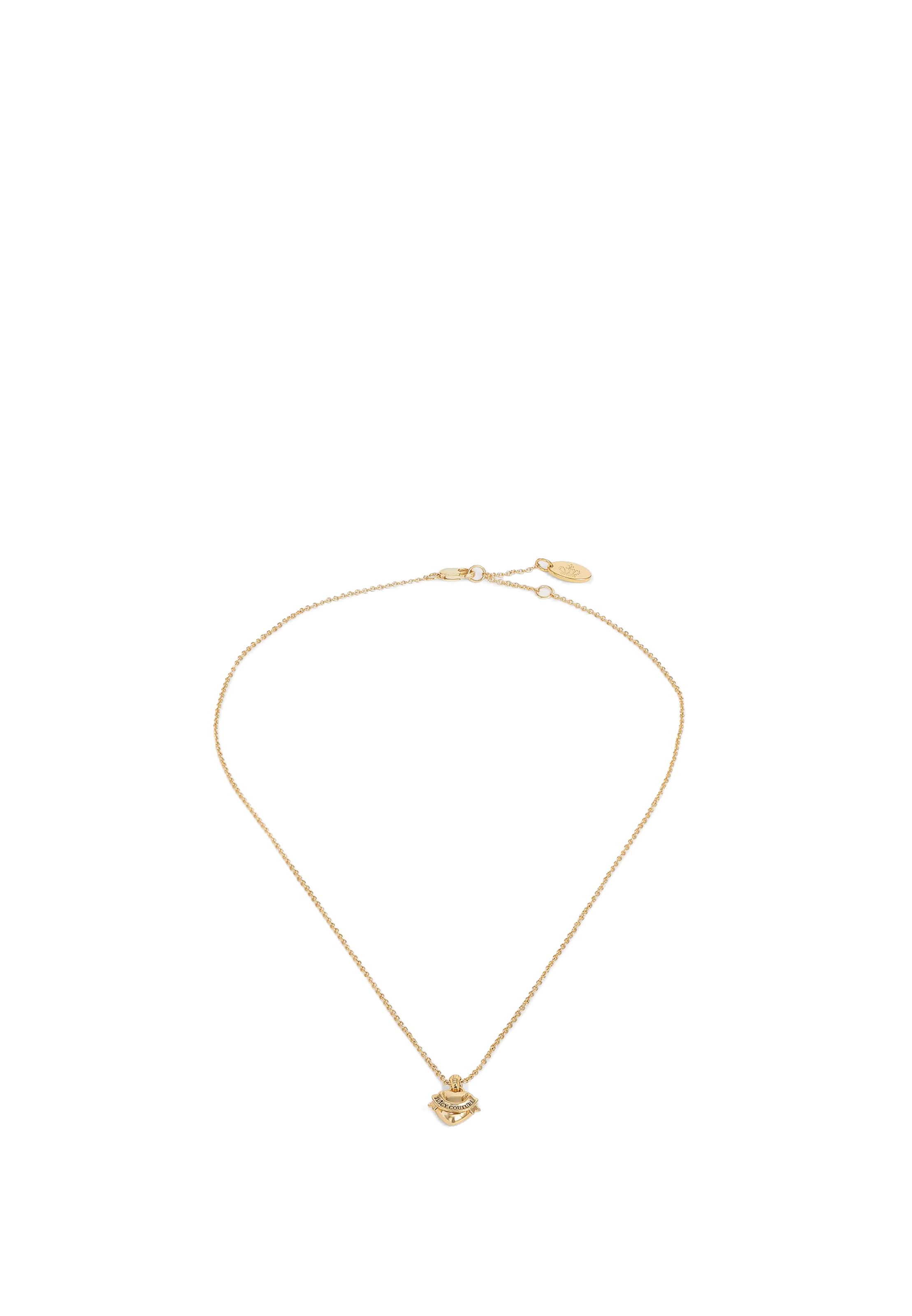 Chaîne 'Icon Heart' Juicy Couture en or : devant