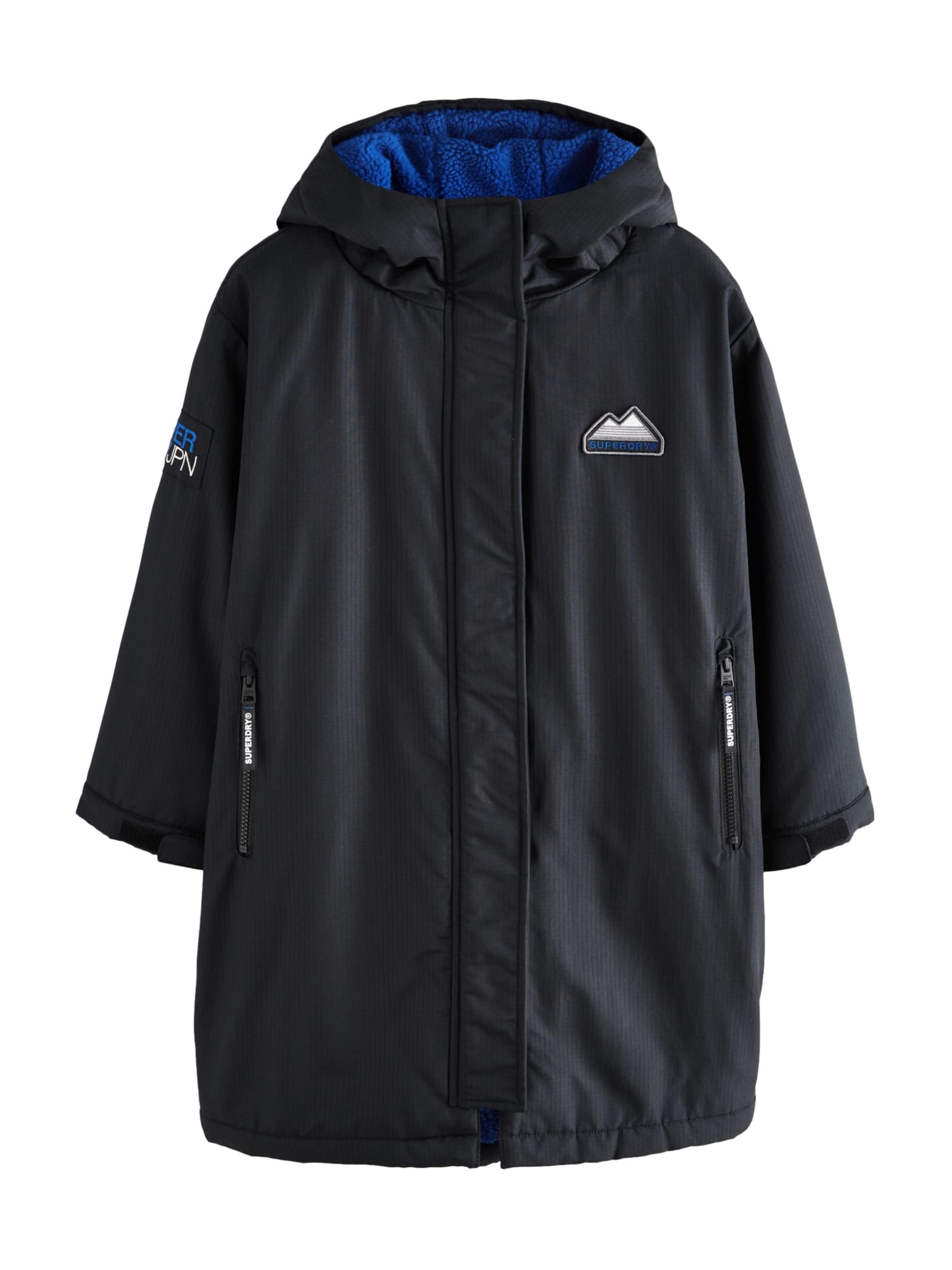 Superdry Mantel, värv must: eest vaates