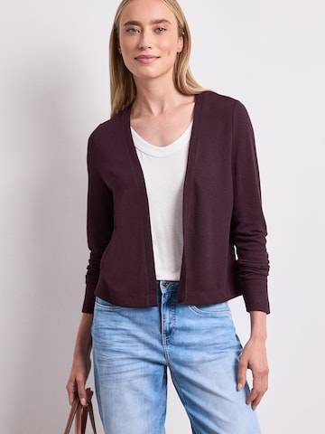 STREET ONE Knit Cardigan 'Nette' in Red: front