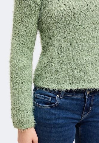 Hailys - Jersey 'Ne44le' en verde: lado
