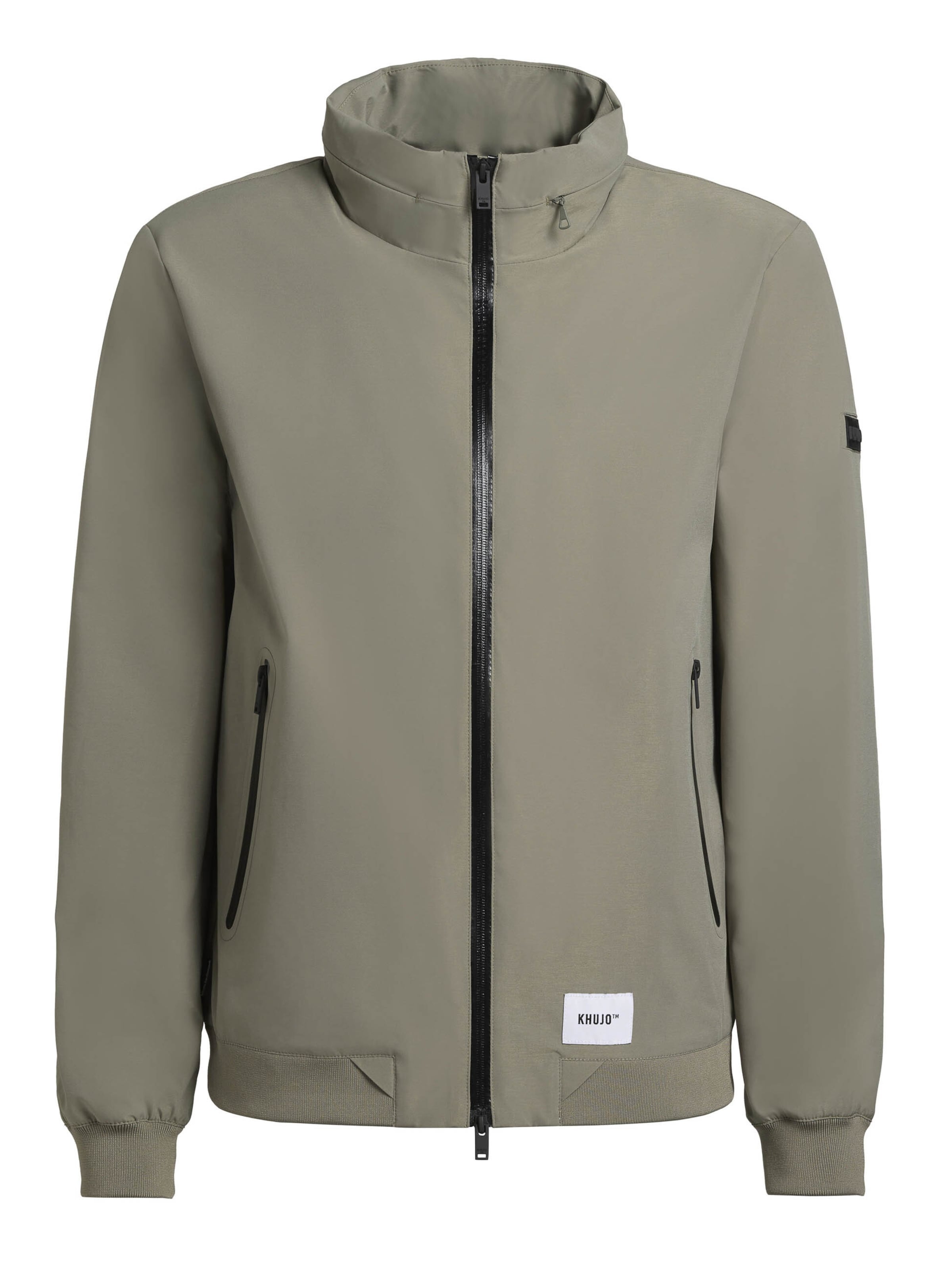 khujo Between-Season Jacket 'Kayo' in Grey: front