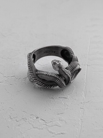 REYTEL Ring 'JÖRMUNGANDR' in Silver