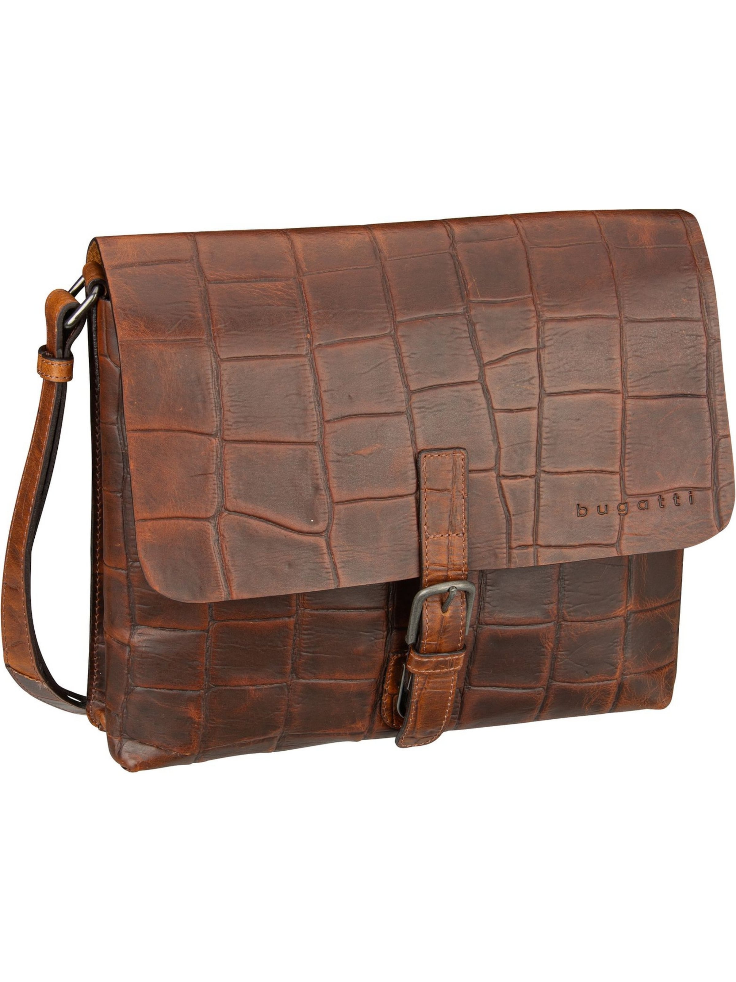 bugatti Crossbody Bag 'Nevio' in Brown: front