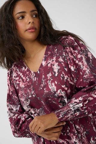 Robe 'Mina' KAFFE CURVE en rouge
