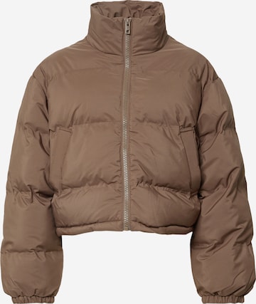 WEEKDAY Between-Season Jacket 'Promis' in Brown: front