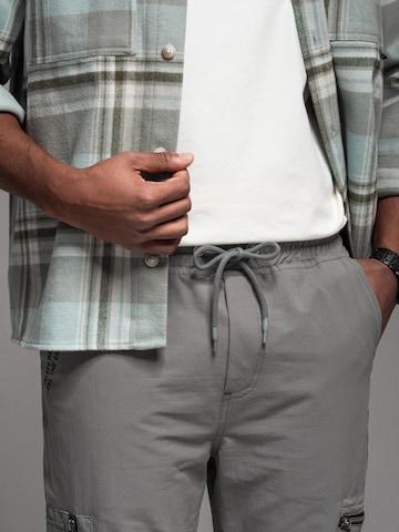 Ombre Regular Sports trousers 'OM-PAJO-0200' in Grey
