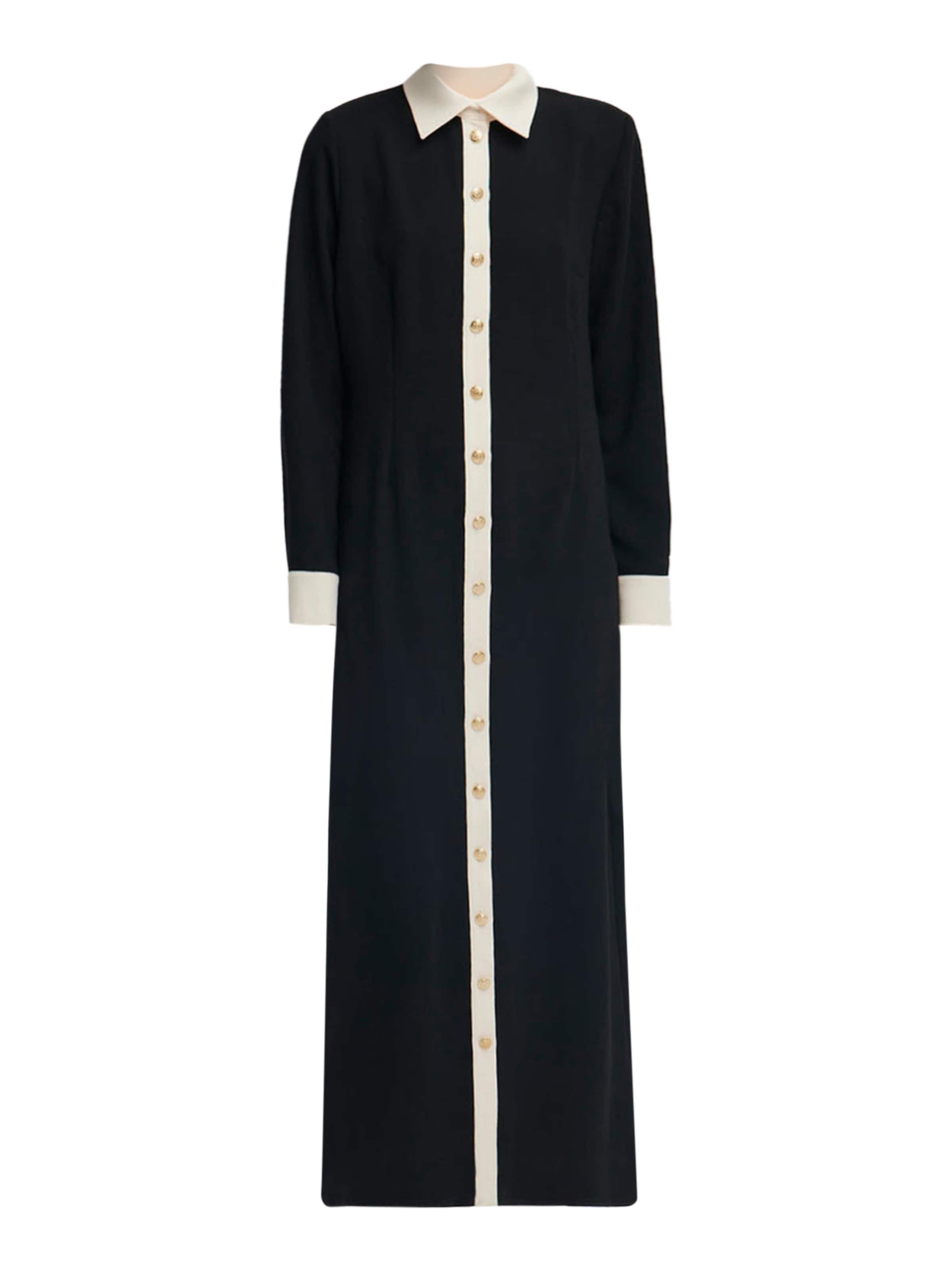 Touche Prive Kleid in Schwarz: Vorderseite