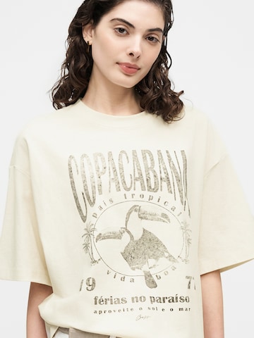 BOSS - Camiseta 'C_Eboys_2' en blanco