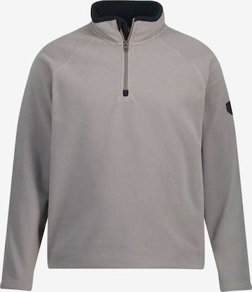 JAY-PI Fleece Jacket in Grey: front