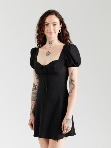 Robe de cocktail GLAMOROUS en noir : devant