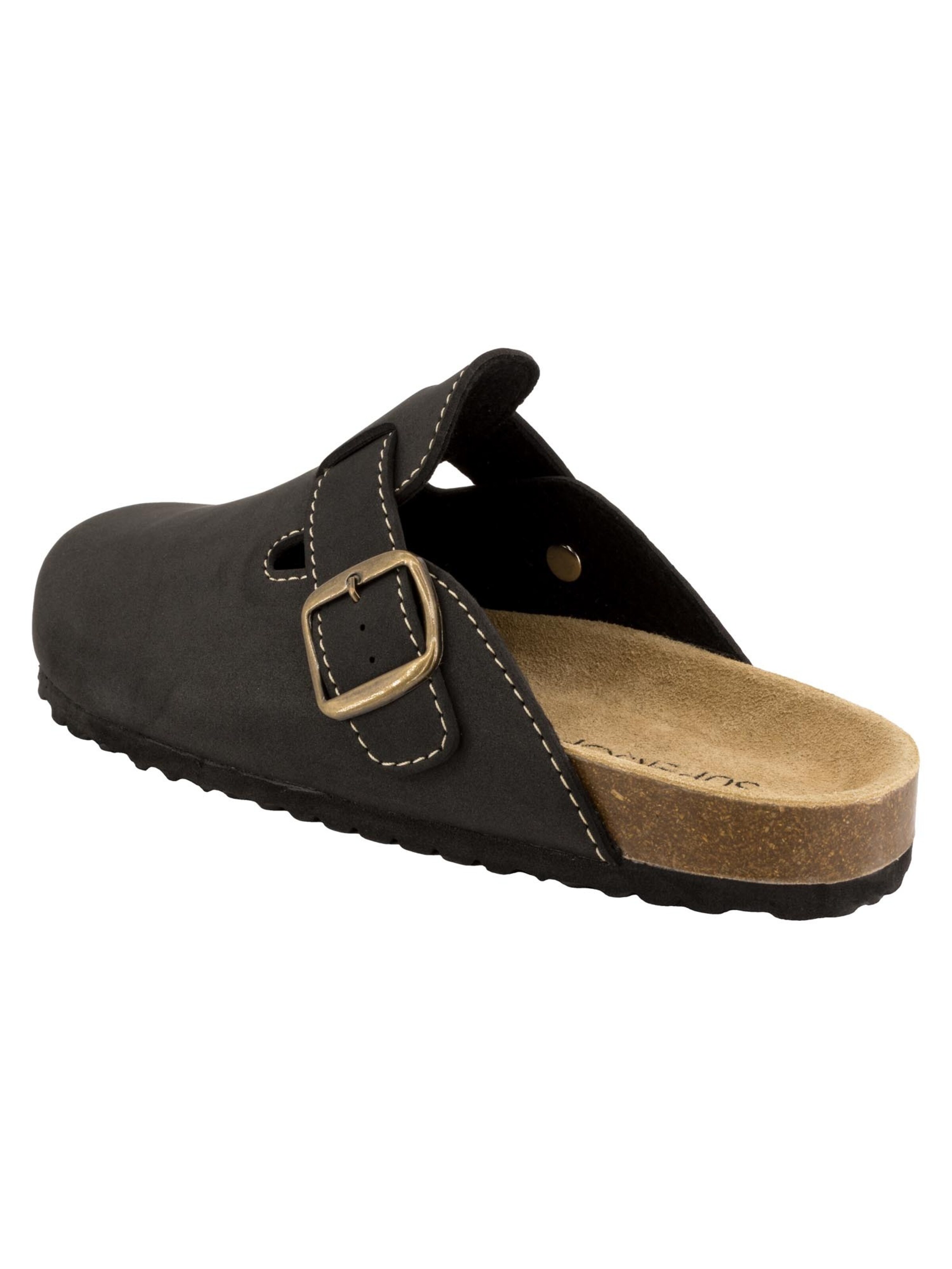 SUPERSOFT by Indigo Clogs 'Classic' in Schwarz
